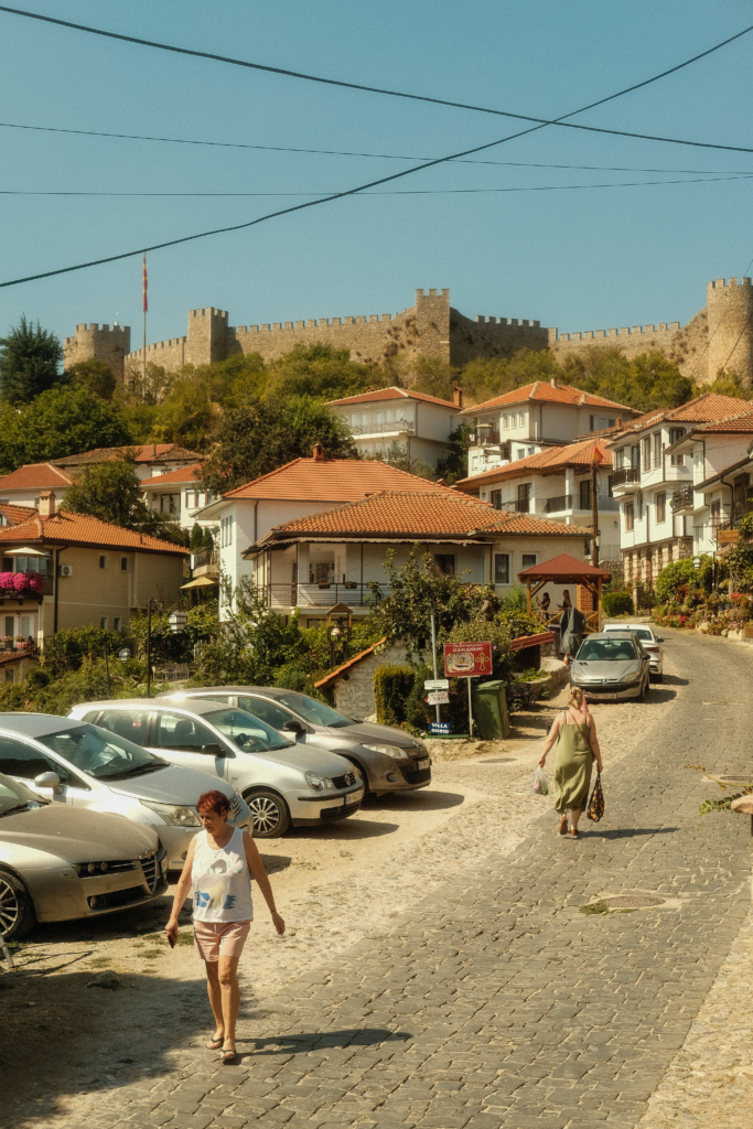 Street scene in Ohrid.